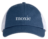 Moxie Embroidered Washed Trucker Cap