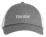Moxie Embroidered Washed Trucker Cap