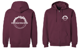 MoxieMoms Full-Zip Hooded Sweatshirt