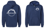MoxieMoms Full-Zip Hooded Sweatshirt