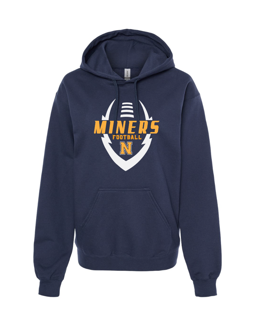 Miners Football Hooded Sweatshirt