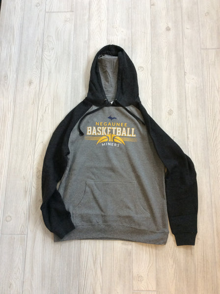 Negaunee Miners Basketball Hooded Sweatshirt