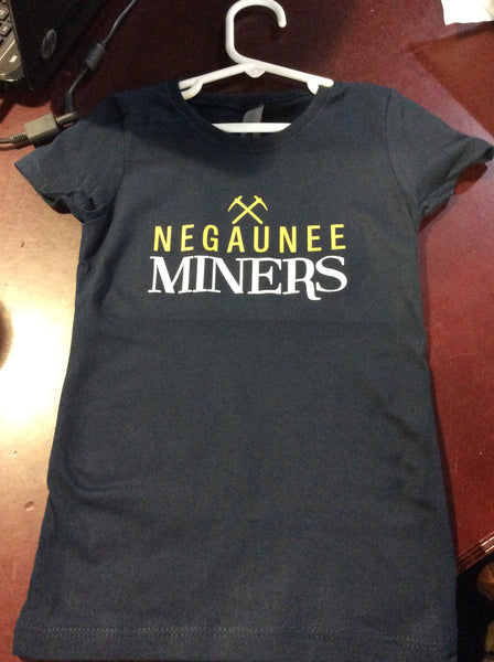 Negaunee Miners Pick Axe Girls' Tee