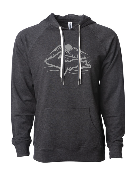 Mountain Up Lightweight Hooded Pullover