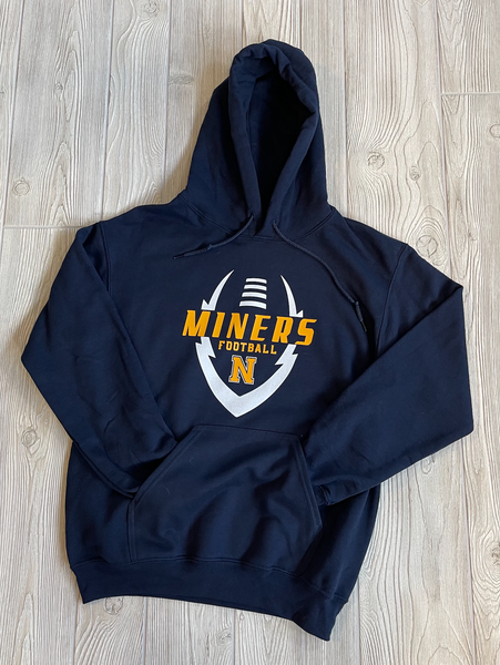 Miners Football Hooded Sweatshirt