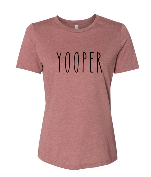 YOOPER Women's Relaxed Fit Tee