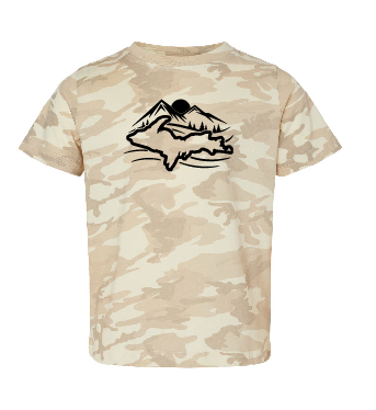 UP Mountains Toddler Camo Tee