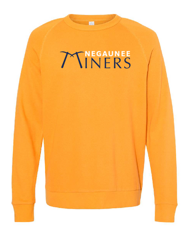 Negaunee Miners Pick Axe French Terry Pullover