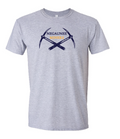 Negaunee Miners Crossed Pick Axes Tee