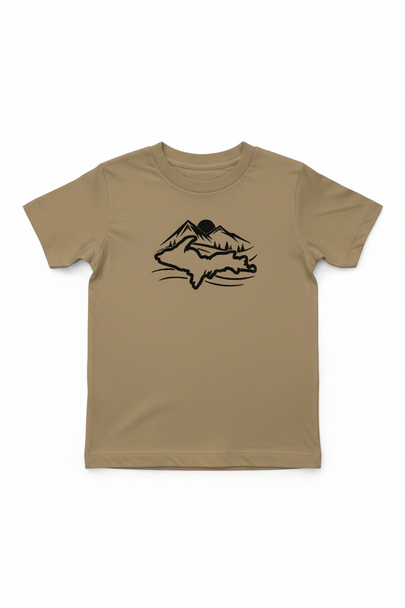 UP with Mountains Toddler Tee